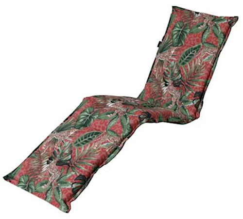 Madison vankúš na opaľovanie Lenny 200 x 65 cm bavlna/polyester červený