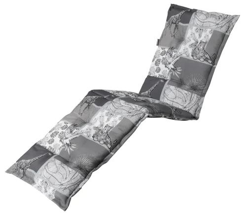 Madison vankúš na opaľovanie Sifra 200 x 65 cm bavlna/polyester sivá