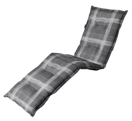 Madison vankúš na opaľovanie Simon 200 x 65 cm bavlna/polyester sivá