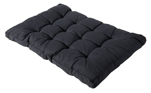 Madison palletkussen Florance Panama 120 cm polykatoen antraciet Madison palletkussen Florance Panama 120 cm polykatoen antraciet