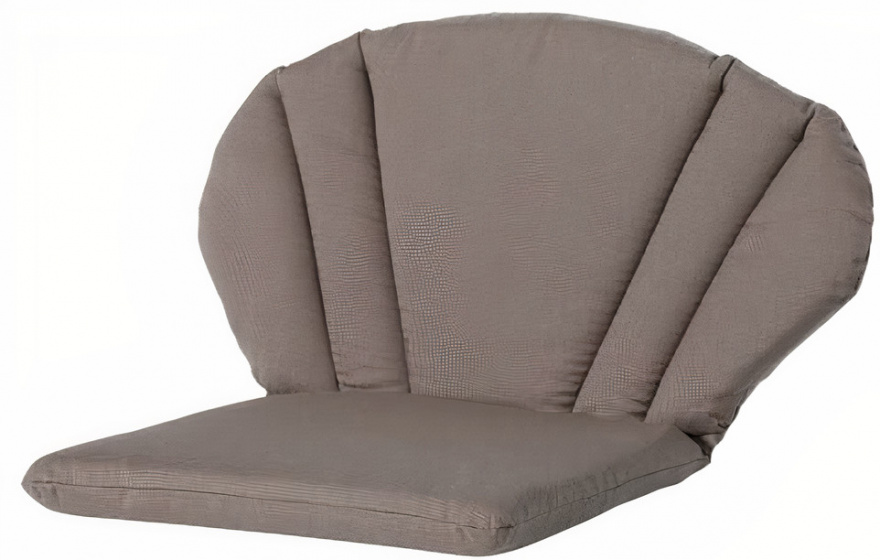 Madison podsedák na stoličke Elegance Rib 91 x 70 cm dralon šedý