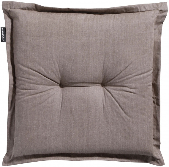 Madison podsedák Basic 50 x 50 cm polycotton taupe