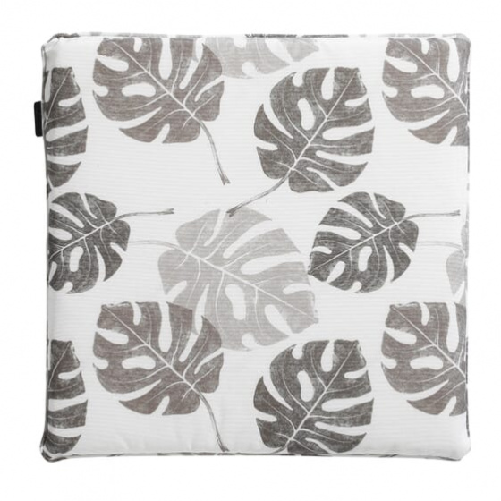 Madison podsedák Donna 50 x 50 cm bavlna/polyester biela/sivá