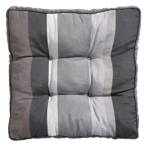 Madison podsedák Florance Stripe 47 x 47 cm polybavlna sivá