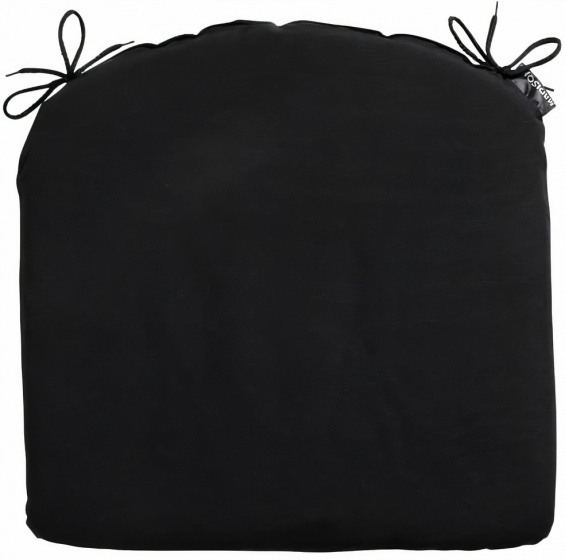Madison podsedák Panama 46 x 48 cm bavlna/polyester čierny