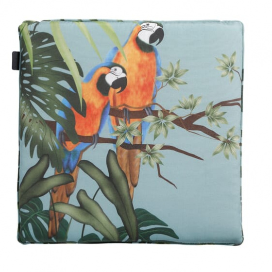 Madison podsedák reef 50 x 50 cm bavlna/polyester modrá