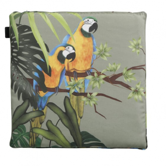 Madison podsedák Riff 50 x 50 cm bavlna/polyester zelený
