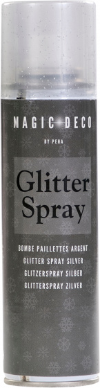 glitter spray 150 ml aluminium silver