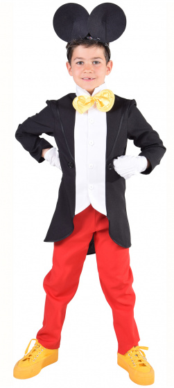 Magic Design Kostým Mickey Mouse chlapčenský polyester veľkosť 140