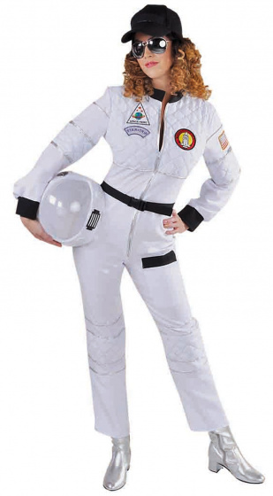 Magic Design Kostým astronaut dámsky polyester biely veľkosť L