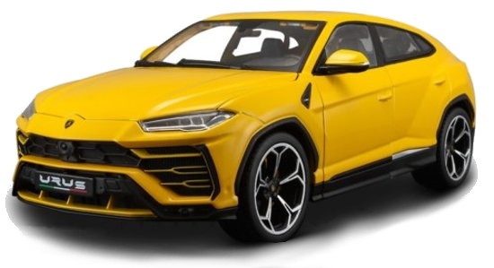 car Lamborghini Urus 1:25 yellow