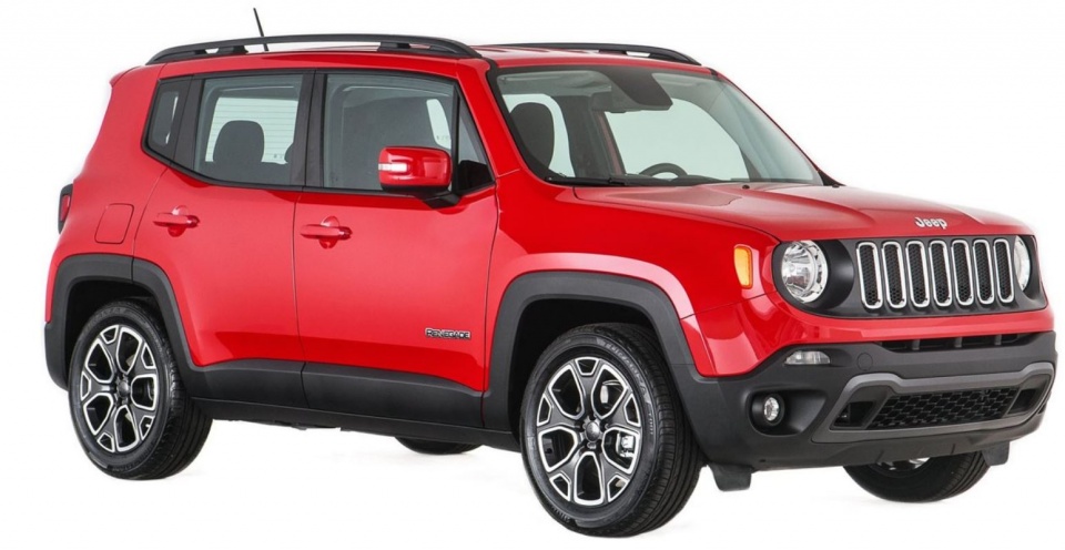 Maisto Jeep Renegade 4x4 1:24 červený