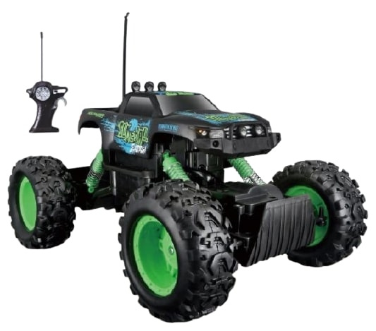 Maisto monster truck RC Rock Crawler 1:18 zelená/čierna 2-diel
