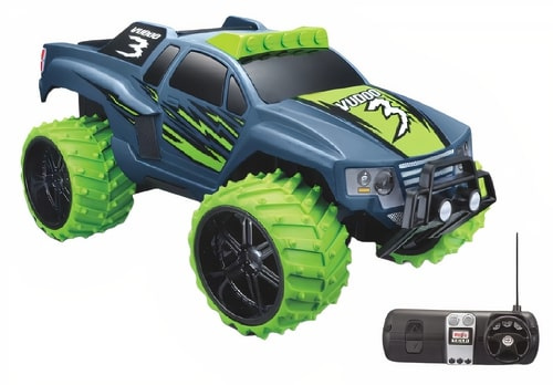 Maisto jeep RC Vudoo off-road 1:16 modrá/zelená 2-diel