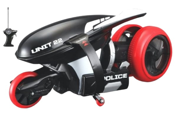 Maisto motorka RC Cyklone 360 1:24 červená/čierna 2-dielna