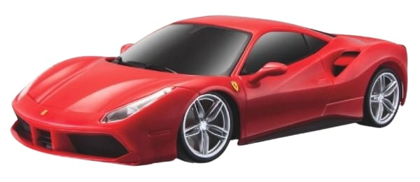 Maisto RC auto Ferrari 488 Gtb 1:24 červeno/čierne 2-diel