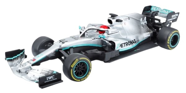 Maisto RC auto Mercedes Benz AMG Petronas 1:24 strieborné 2-diel