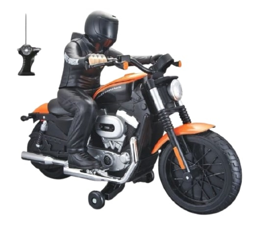 Maisto motor RC Harley Davidson XL 1200N Nightster 1:18 oranž