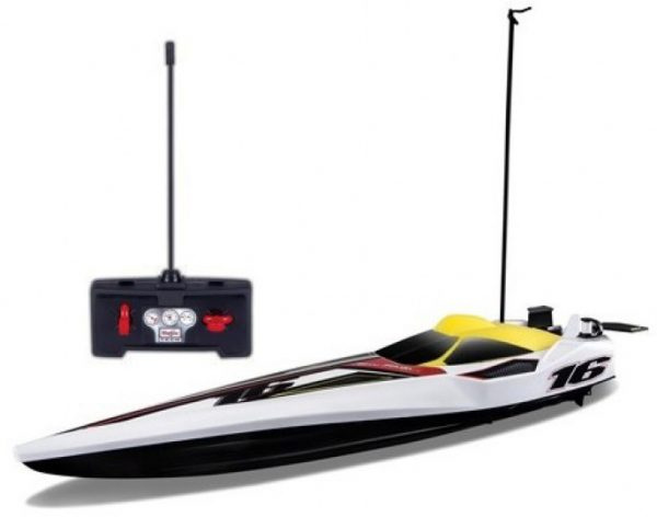 Maisto rýchloloď Rc Hydro Blaster junior 34 cm žltá/biela 2-diel