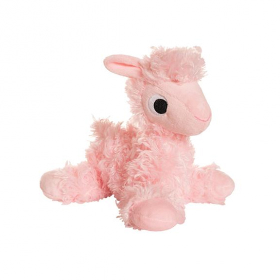 cuddly toy Lama junior 18 cm plush pink