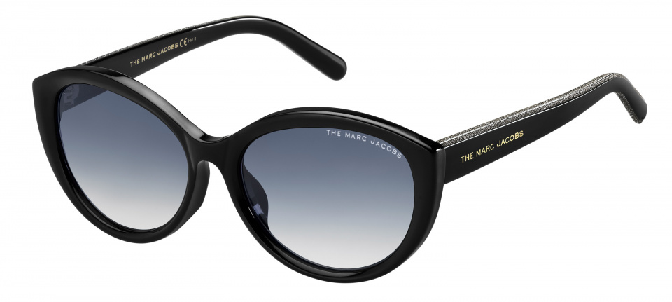 Marc Jacobs dámske slnečné okuliare Cat-Eye s gradientom čiernej/šedej