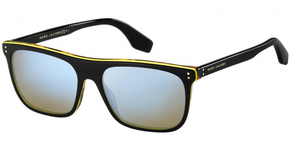 Marc Jacobs slnečné okuliare pánske wayfarer Havana/čierne/žlté