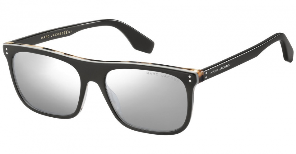 Marc Jacobs slnečné okuliare pánske wayfarer Havana/čierne reflexné