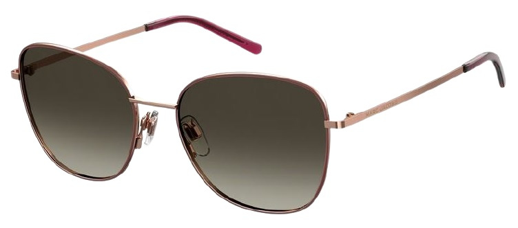 Marc Jacobs slnečné okuliare Marc 409/S dámske motýlik kovové zlaté
