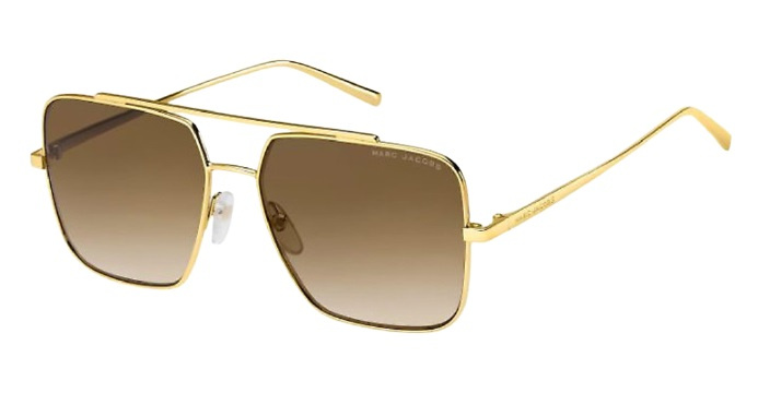 Marc Jacobs slnečné okuliare Marc 486/S dámske obdĺžnikové kovové zlaté