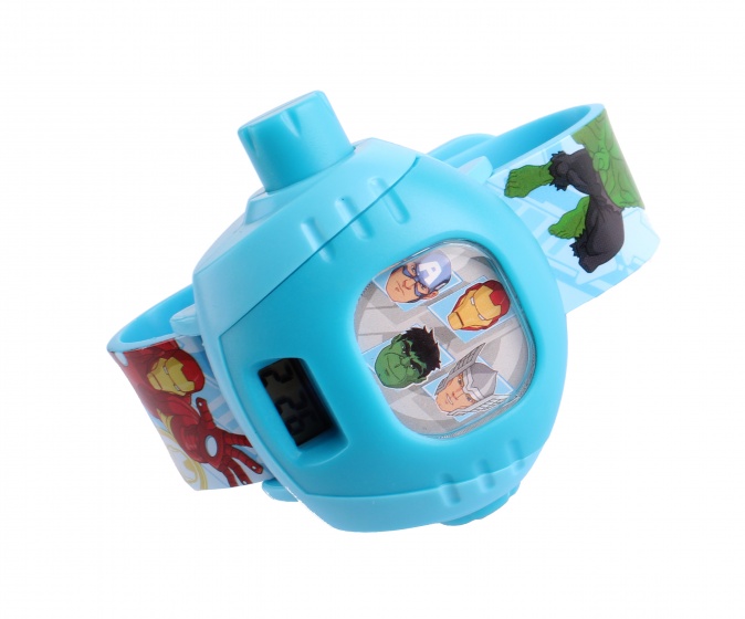 digital watch Avengers blue