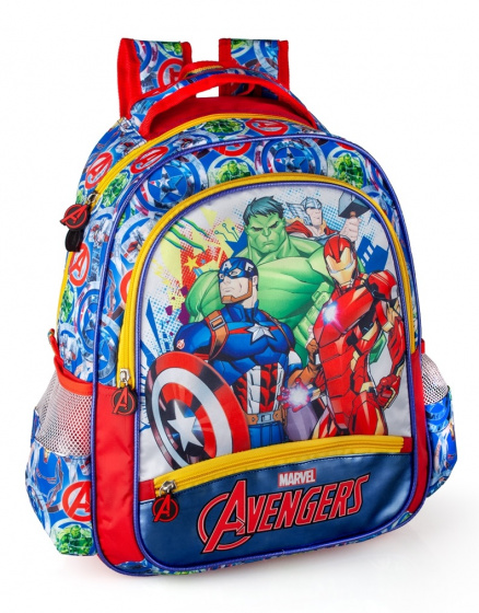 Marvel rugzak avengers 18 liter 39 x 32 cm polyester blauw