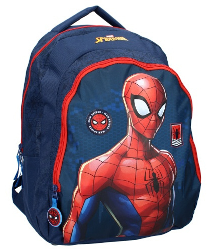 Marvel rugzak spider man jongens 23,6 liter polyester navy