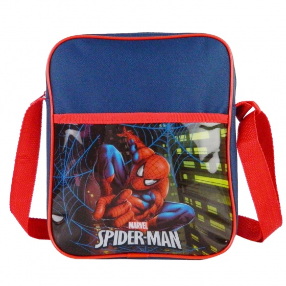 Marvel taška cez rameno Spider-Man 24 x 20 x 4 cm modrá