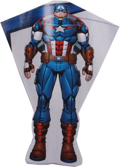 Marvel vlieger captain america 80 x 56 cm