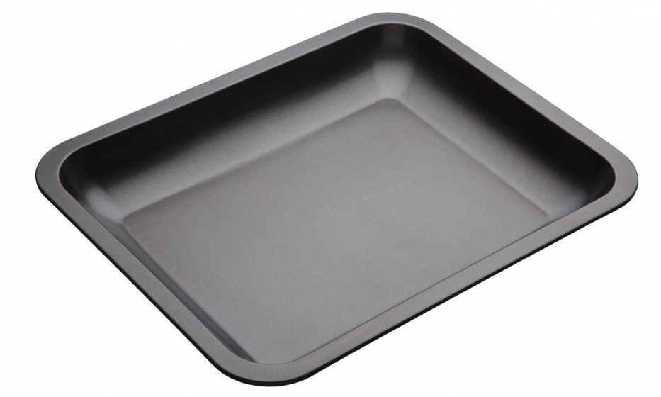 MasterClass braadslede 33 x 25,5 x 5 cm carbonstaal grijs MasterClass braadslede 33 x 25,5 x 5 cm carbonstaal grijs