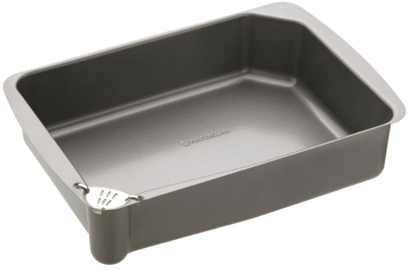 MasterClass braadslede 34 x 23 x 8 cm carbonstaal antraciet MasterClass braadslede 34 x 23 x 8 cm carbonstaal antraciet