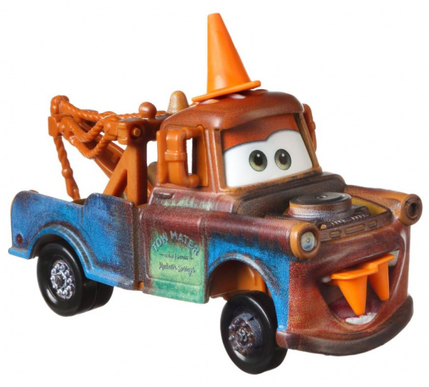 Mattel disney Pixar Cars Cone Teeth Mater car 1:55
