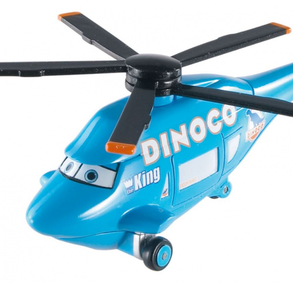 Mattel helicopter Disney Pixar Cars Rotor Turbosky 1:55