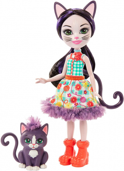 Mattel hracia súprava Enchantimals Ciesta Cat dievčenská 15 cm 2-dielna