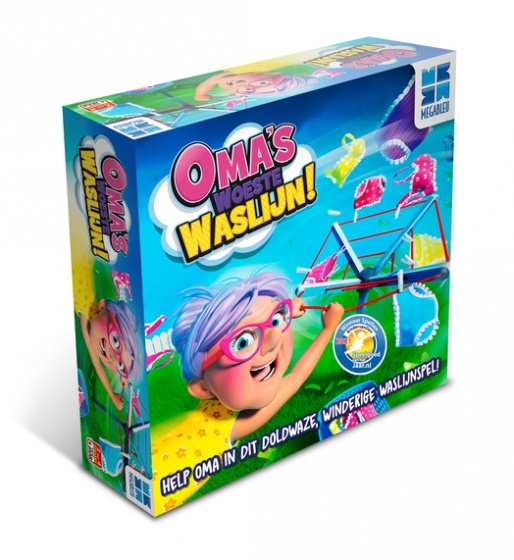 Megableu kinderspel oma's woeste waslijn (nl)