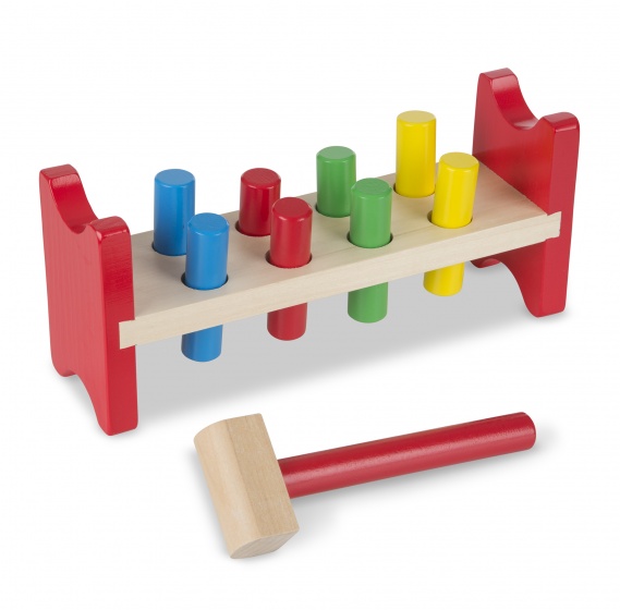Melissa & Doug kladivová lavica 10-dielna