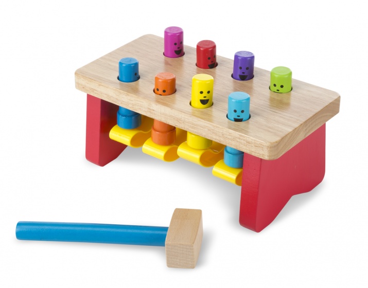 wooden hammer bench