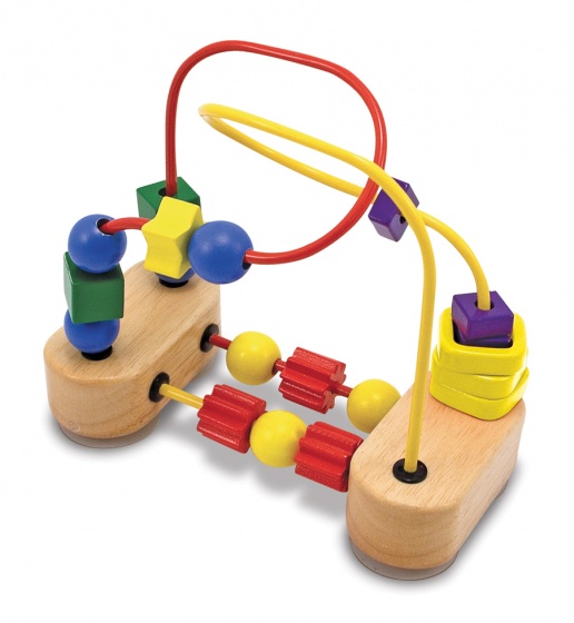 wooden bead frame
