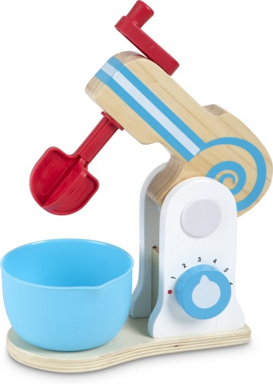 wooden mixer Make-a-cake 20 cm 11-pieces