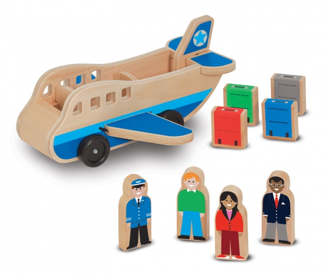 Melissa & Doug lietadlo 9-dielne