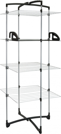 Metaltex sušiak 4 stupne 33 metrov 69 x 64 x 171 cm Ldpe čierny