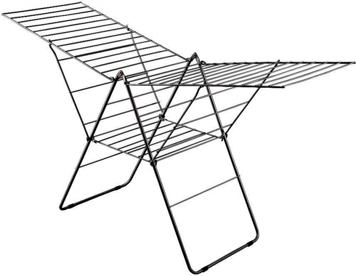 Metaltex sušiak Amsterdam 208 x 64 x 104 cm 32 metrov čierny