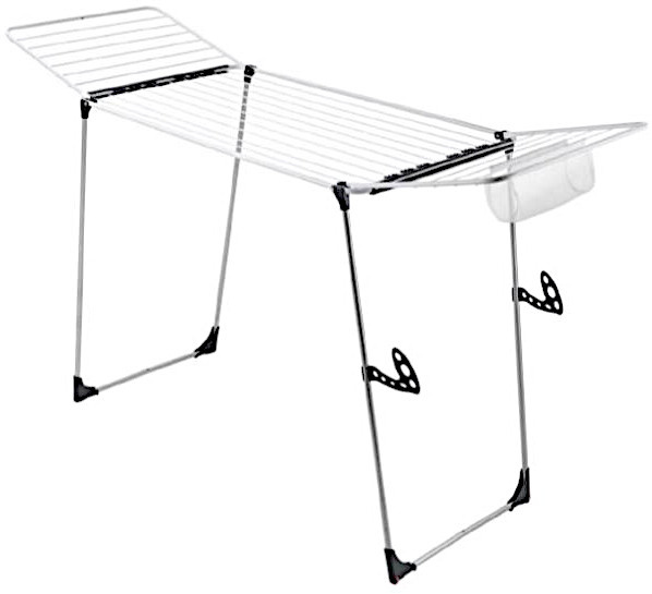 Metaltex sušiak Hurricane 197 x 65 x 115 cm 24 metrov strieborný