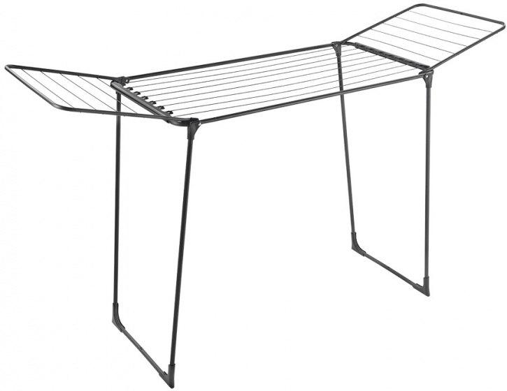 Metaltex sušiak Hydra 179 x 56 x 105 cm 18 metrový oceľový čierny