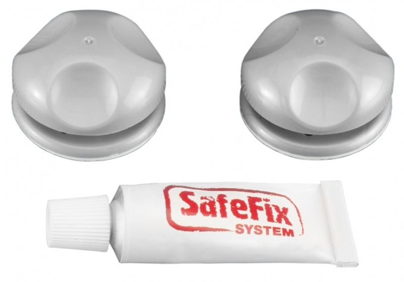 Metaltex fixatieset Viva 4 x 2 cm staal zilver 3 delig Metaltex fixatieset Viva 4 x 2 cm staal zilver 3 delig